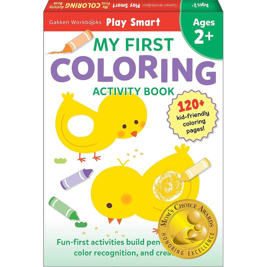 Gakken My First Coloring Activity Book