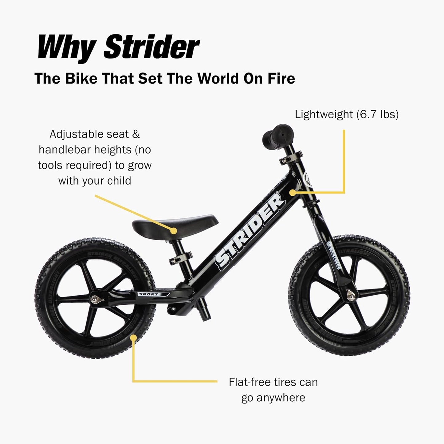 Strider 12 Classic Balance Bike 平衡車