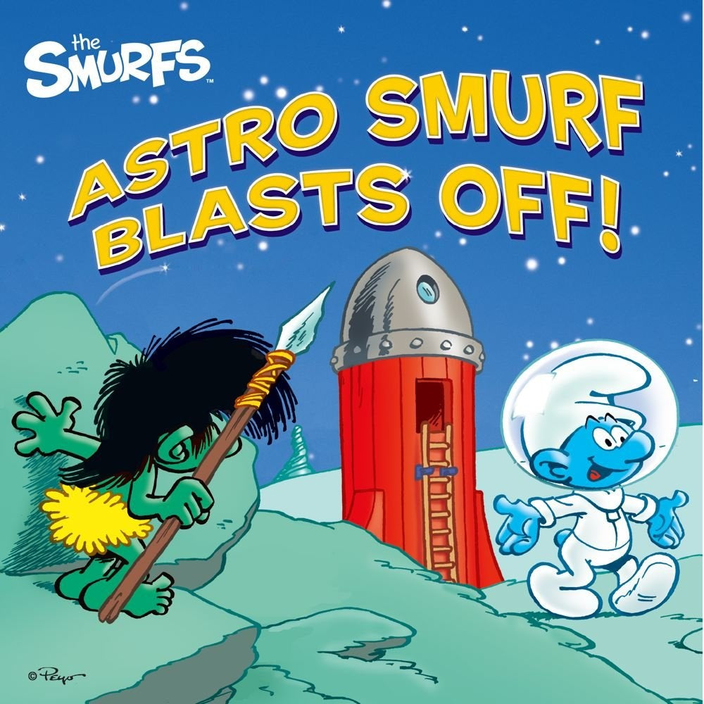 Astro Smurf Blasts Off! (Smurfs Classic) Paperback