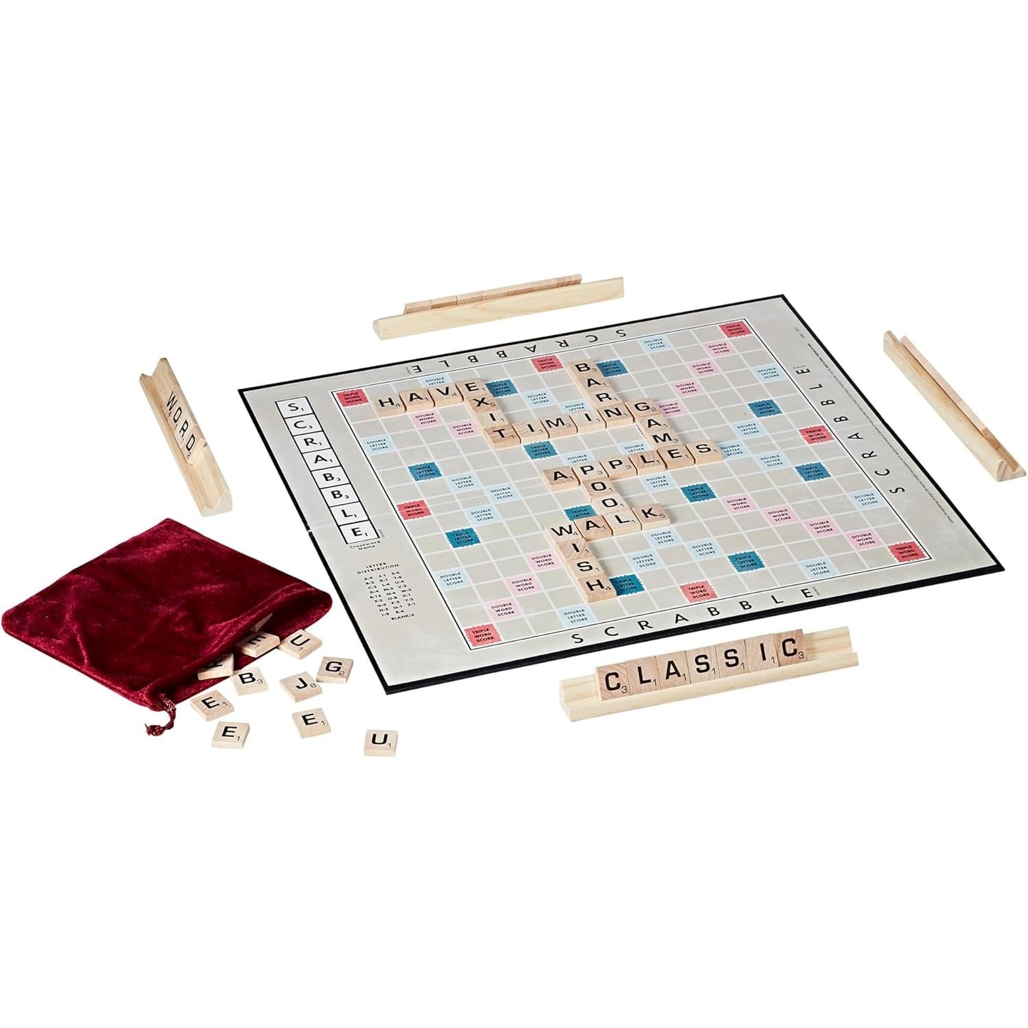 Scrabble Retro Series 1949 Edition Board Game 拼字遊戲經典填字遊戲 復刻版