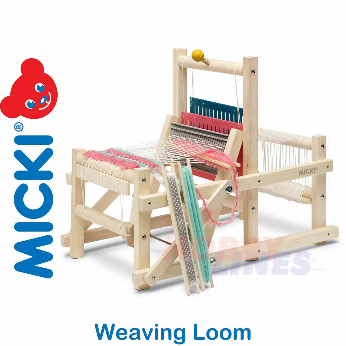 Kindermatic Micki Weaving Loom 木製織機