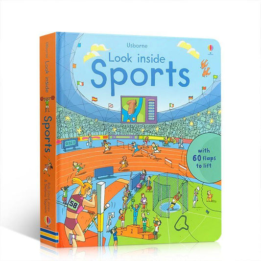 Usborne Look Inside Sports 運動 揭秘系列翻翻書