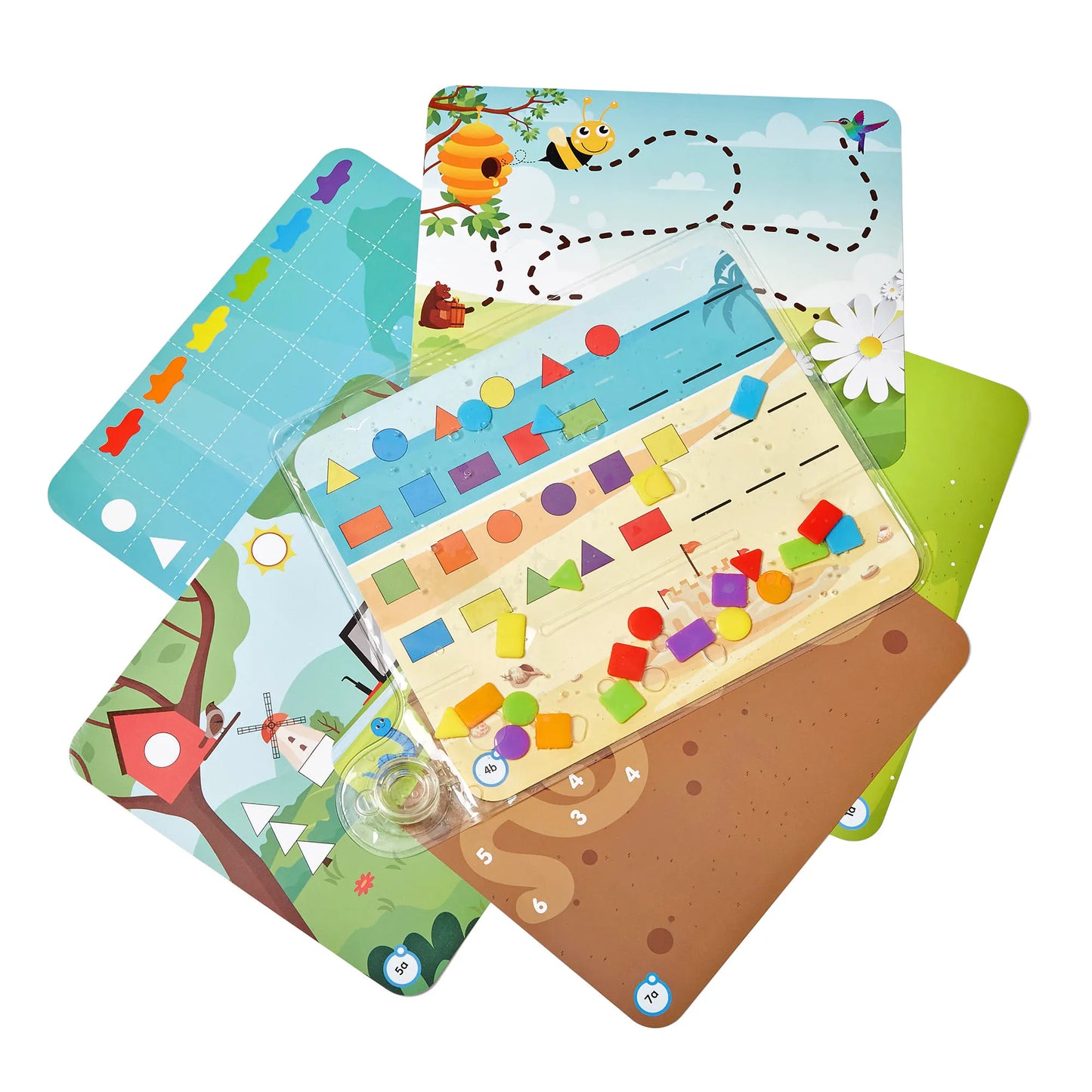 Hand2Mind Colors & Shapes Sensory Pad 顏色和形狀感官遊戲墊