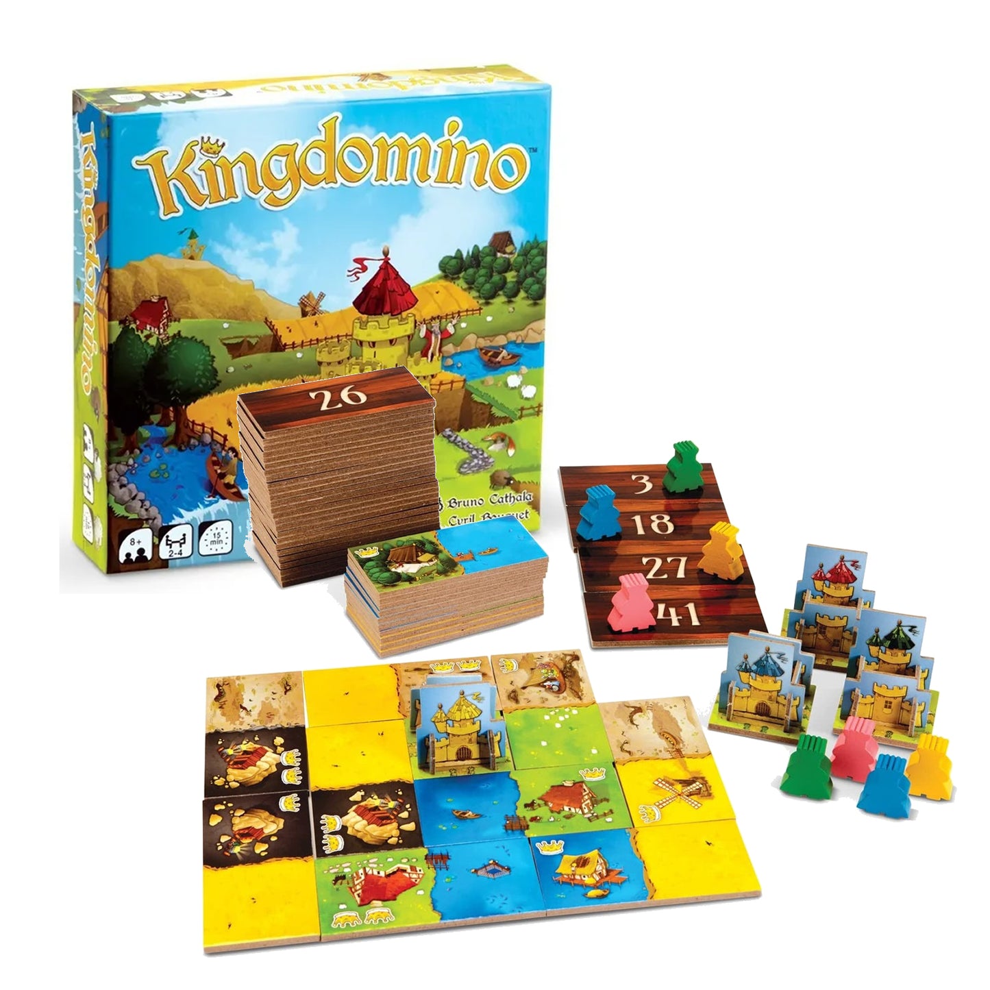 Kingdomino Strategy Board Game 策略遊戲