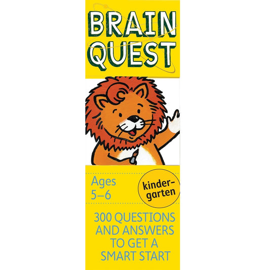 Brain Quest Kindergarten Q&A Cards 300 Questions and Answers to Get a Smart Start 幼兒園問答卡300問與答