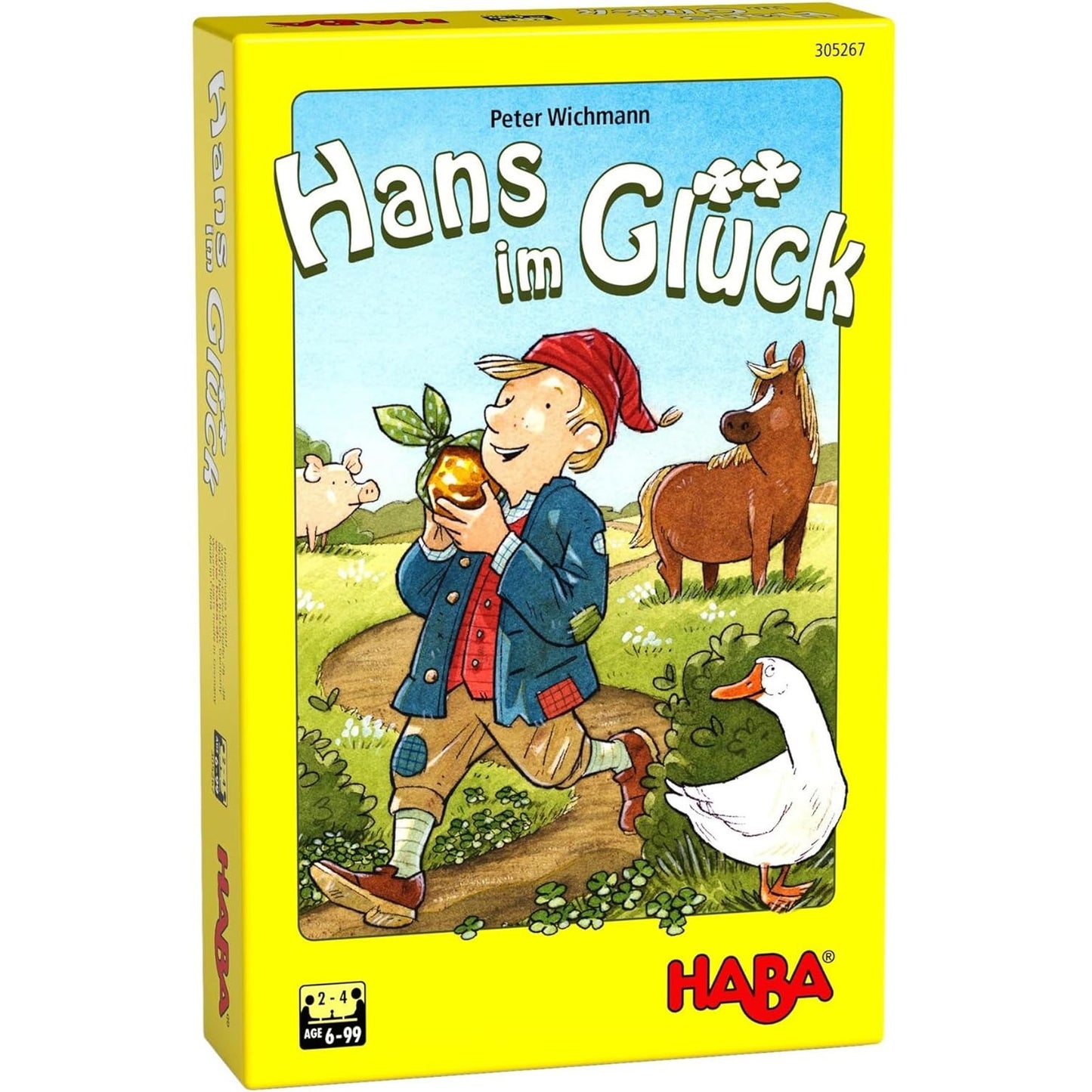 HABA 305267 Hans in Luck Trading and Collectible Game 幸運小商人漢斯 商品交易收集遊戲