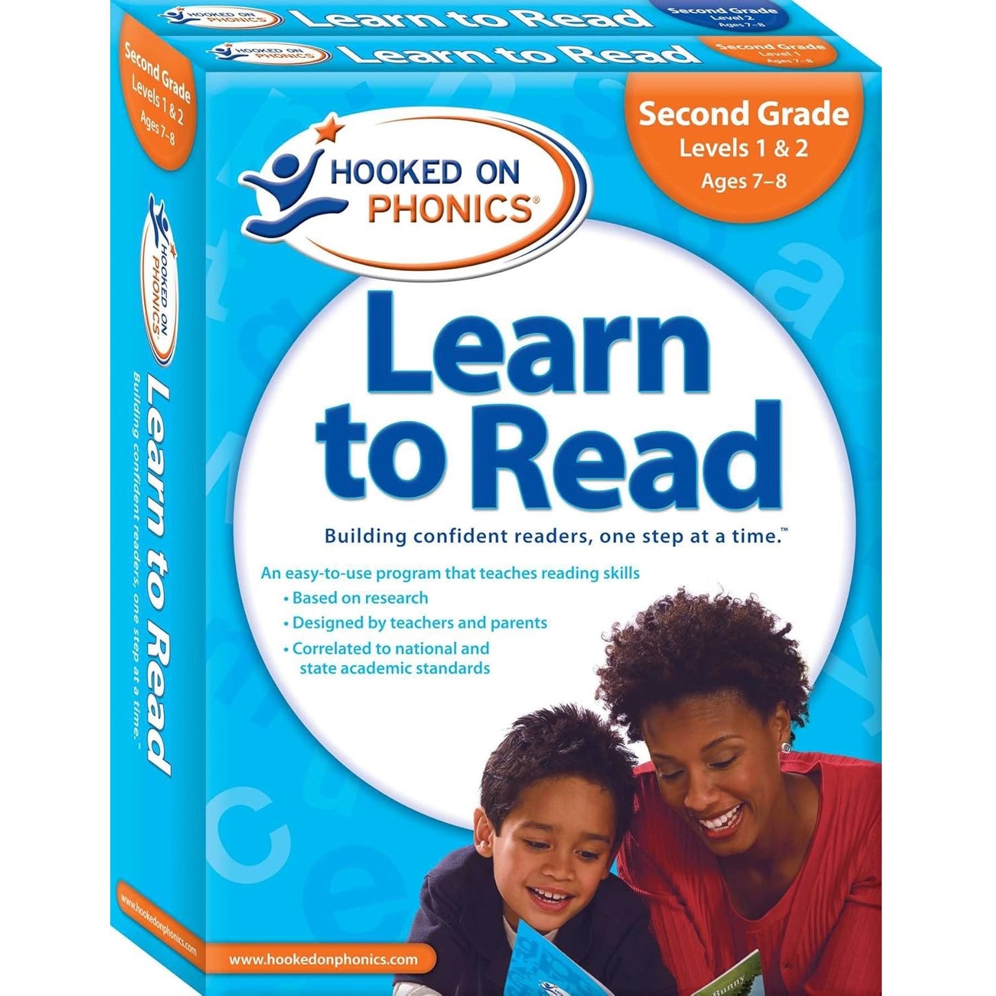 Hooked on Phonics Learn to Read - Second Grade: Set 1 & 2 Complete Set (Ages 7-8)