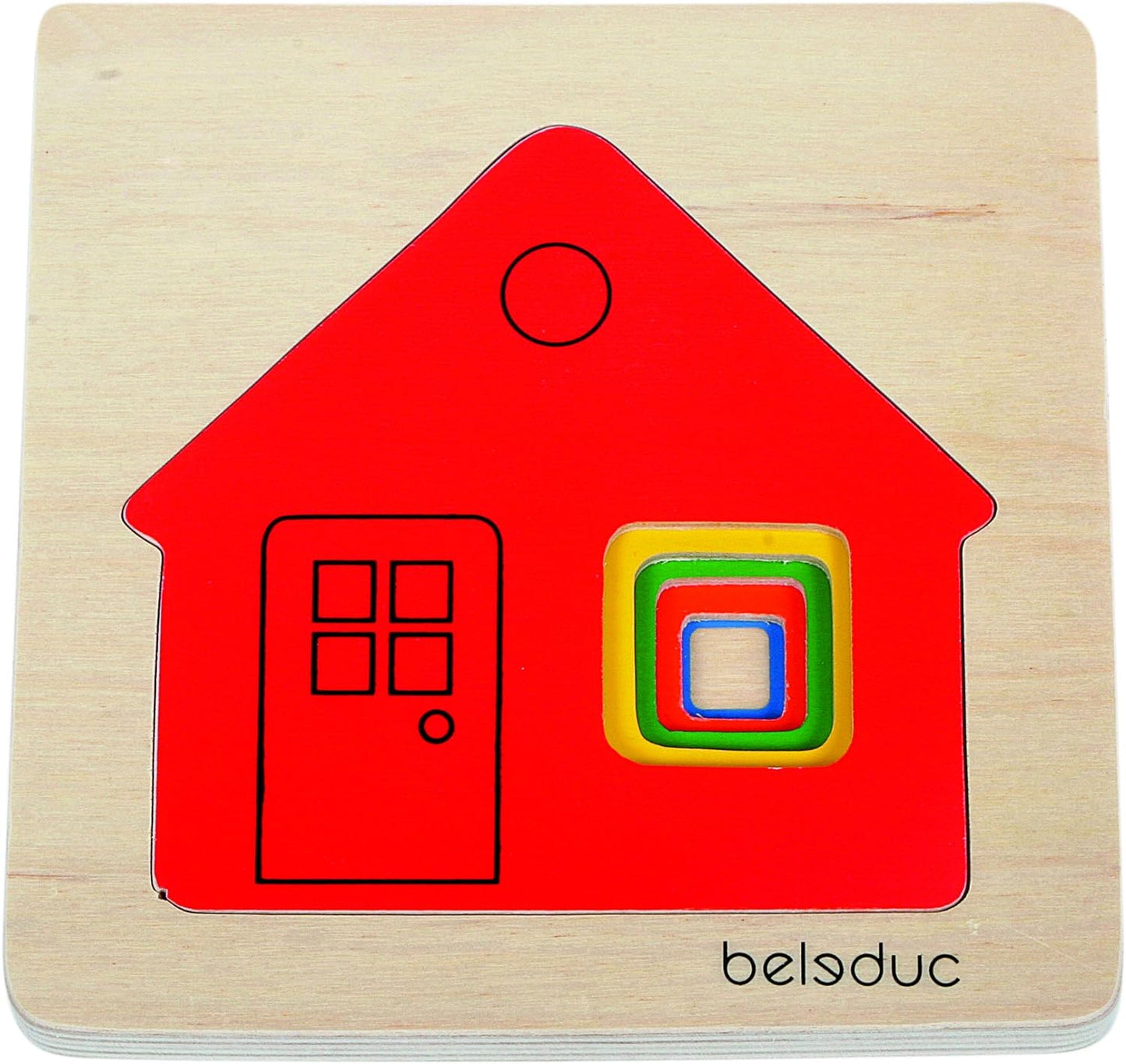 Beleduc Hauschen Cottage Layer Puzzle 小屋多層拼圖