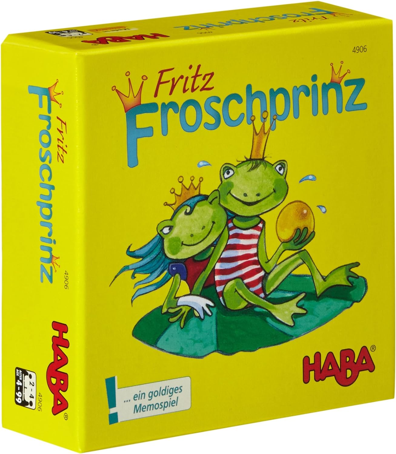 HABA Prince Fritz Frog Mini Game青蛙王子記憶遊戲