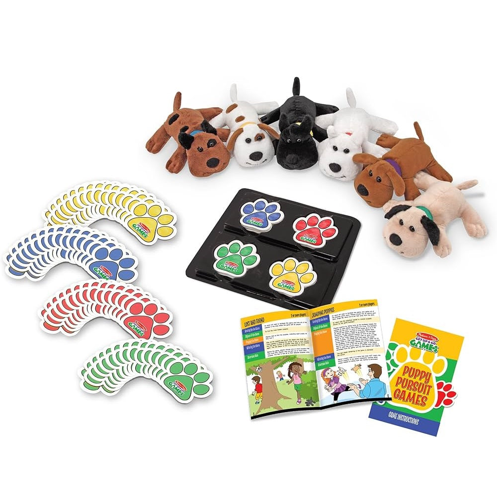 Melissa & Doug Puppy Pursuit Hide & Seek Active Games  小狗捉迷藏 - 看圖互動遊戲