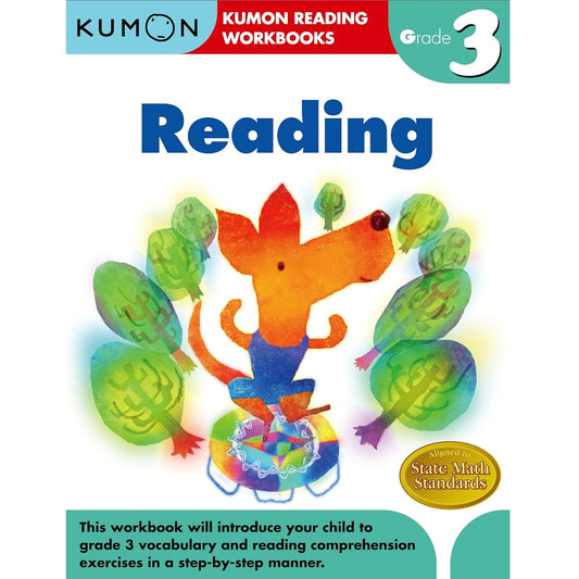 Kumon Reading Grade 3 Workbooks 英語閱讀練習冊 三年級