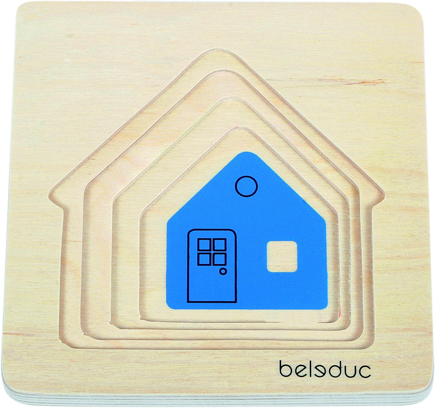 Beleduc Hauschen Cottage Layer Puzzle 小屋多層拼圖