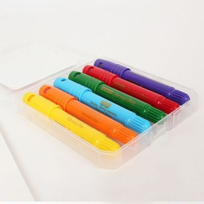 Dong-A Cream Pas Crayon 6 Colours Pack 幼兒旋轉軟蠟筆6色