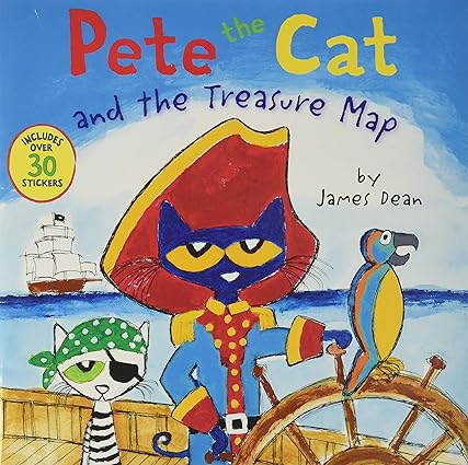 Pete the Cat and the Treasure Map