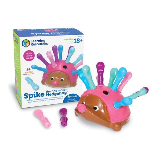 Learning Resources Spike The Fine Motor Hedgehog Pink