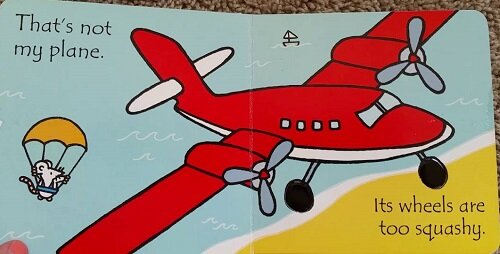 Usborne That's Not My Plane Touchy-feely Board Book 那不是我的飛機 觸摸書