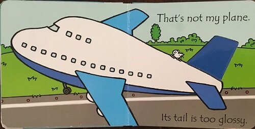 Usborne That's Not My Plane Touchy-feely Board Book 那不是我的飛機 觸摸書