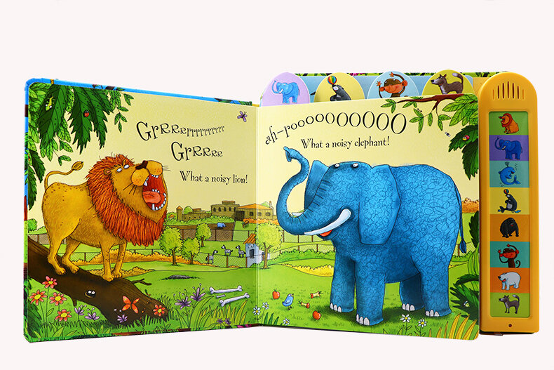 Usborne Noisy Zoo Sound Book 熱鬧的動物園發聲書