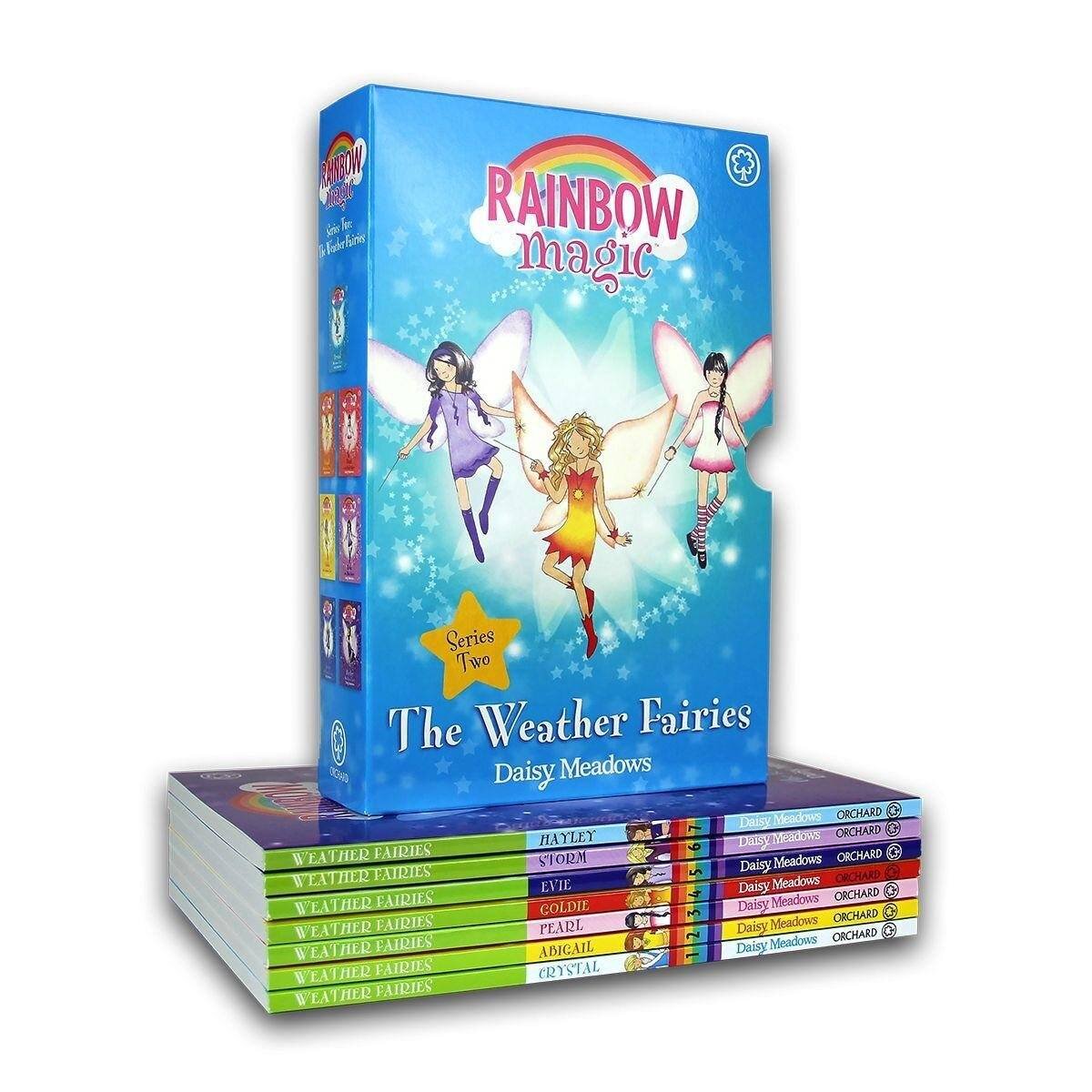 Orchard Books Rainbow Magic Series 2 The Weather Fairies Collection -7 Books No 8-14