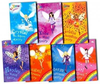 Orchard Books Rainbow Magic Series 2 The Weather Fairies Collection -7 Books No 8-14