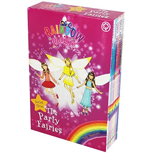 Orchard Books Rainbow Magic Series 3 The Party Fairies Collection 7 Books Box Set