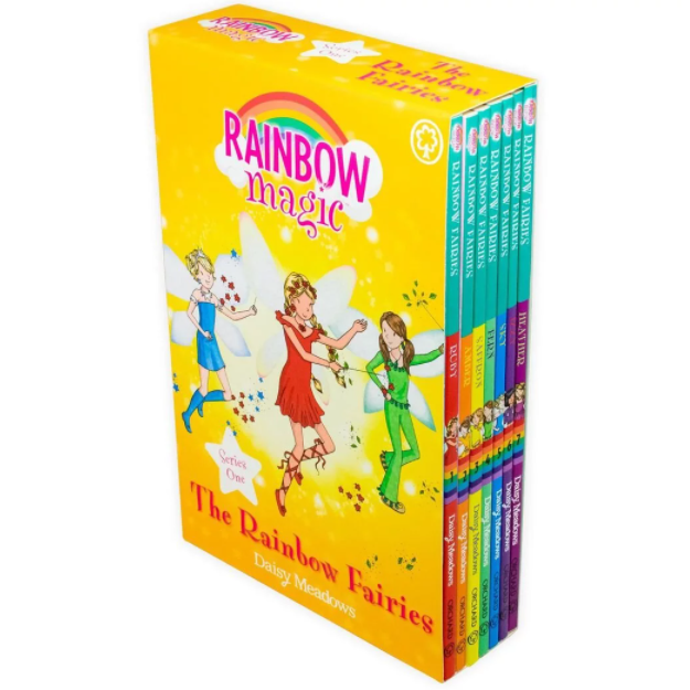 Orchard Books Rainbow Magic The Colour Fairies 7 Book Collection (Series 1)