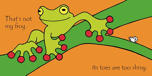 Usborne That's Not My Frog Touchy-feely Board Book 那不是我的青蛙 觸摸書