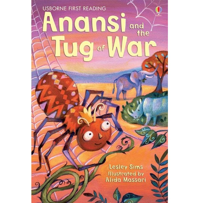 Usborne First Reading Anansi and the Tug of War