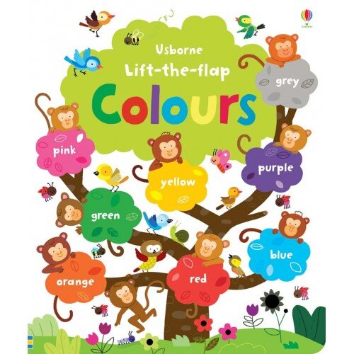 Usborne Lift-The-Flap Colours Lift-The-Flap Colours