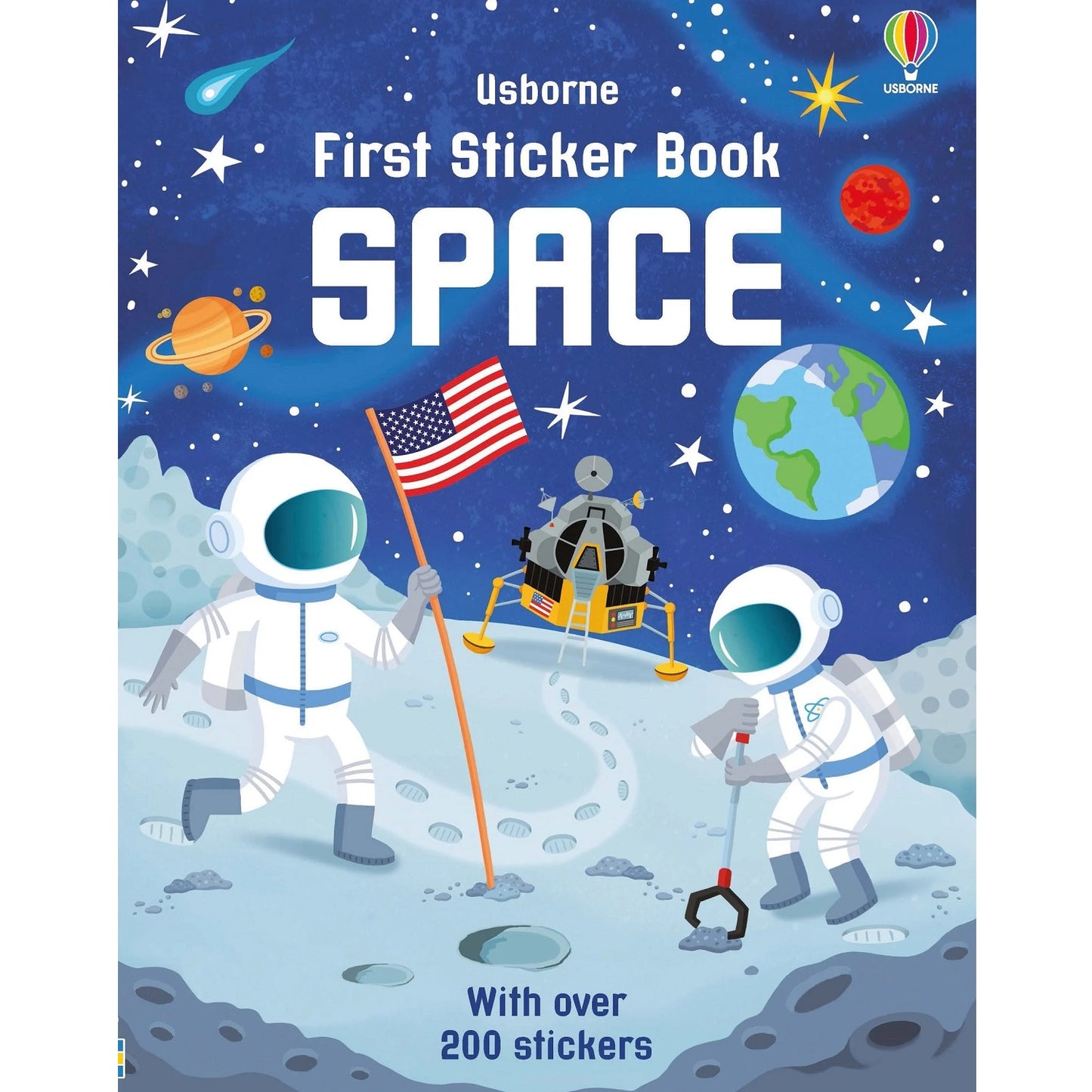 Usborne First Sticker Book Space 太空貼紙書