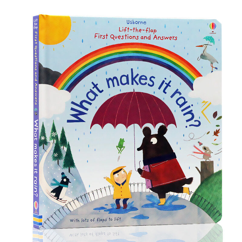 Usborne First Questions and Answers: What makes it rain? 雨水是怎樣形成的? 啟蒙問答翻翻書