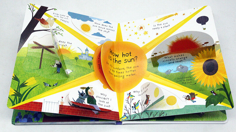 Usborne First Questions and Answers: What makes it rain? 雨水是怎樣形成的? 啟蒙問答翻翻書