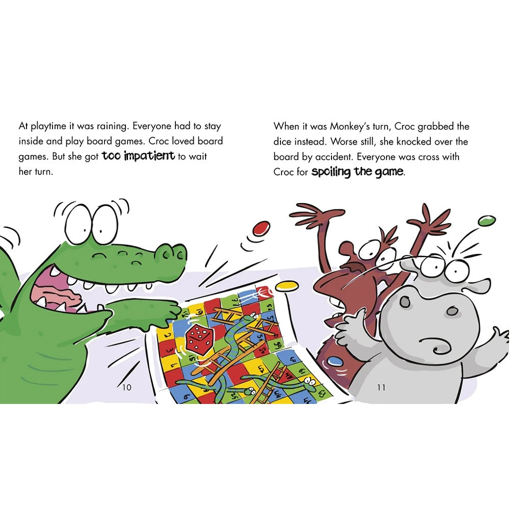 Behaviour Matters: Croc Needs To Wait - A book about patience