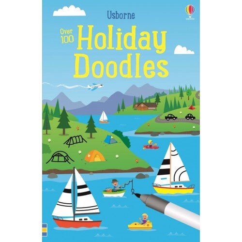 Usborne Over 100 Holiday Doodles