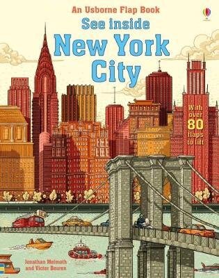 Usborne See Inside New York City 紐約 深入認識百科翻翻書