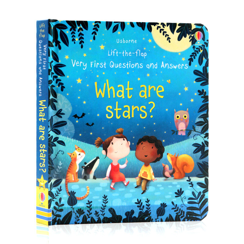 Usborne Very First Questions and Answers What are stars? Very First Questions and Answers What are stars? 星星是什麼? 幼兒啟蒙問答翻翻書