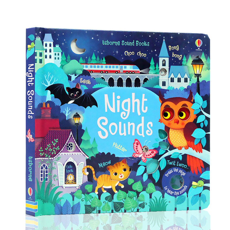 Usborne Night Sound Book 夜晚的聲音觸摸發聲書