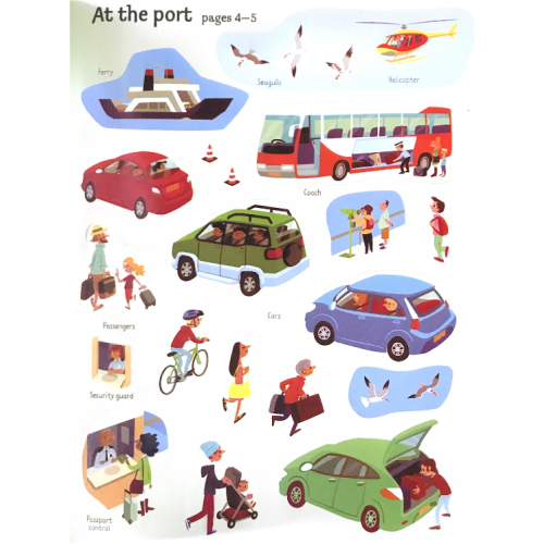 Usborne Travel Sticker Book