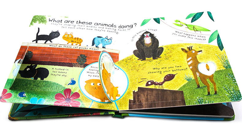 Usborne First Questions and Answers: How Do Animals Talk? 動物是如何溝通的? 啟蒙問答翻翻書