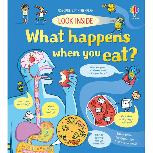 Usborne Look Inside What Happens When You Eat