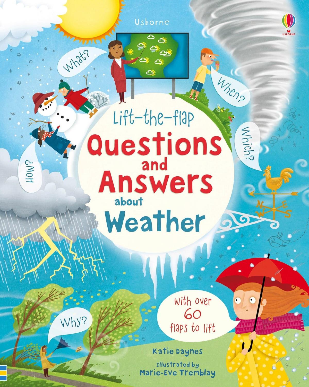 Usborne Lift-the-flap Questions and Answers about Weather 天氣常識翻翻書