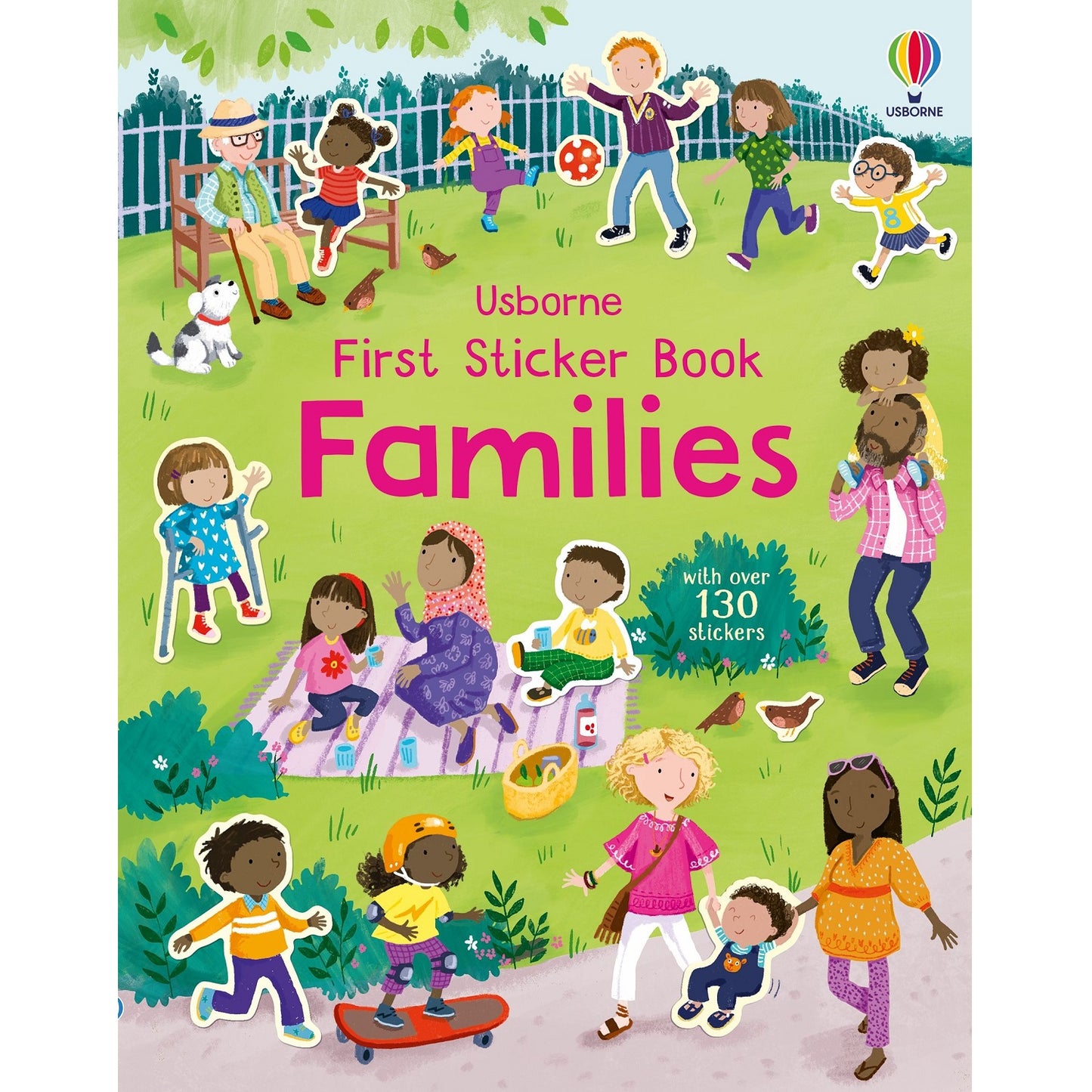 Usborne First Sticker Book Families 家庭貼紙書