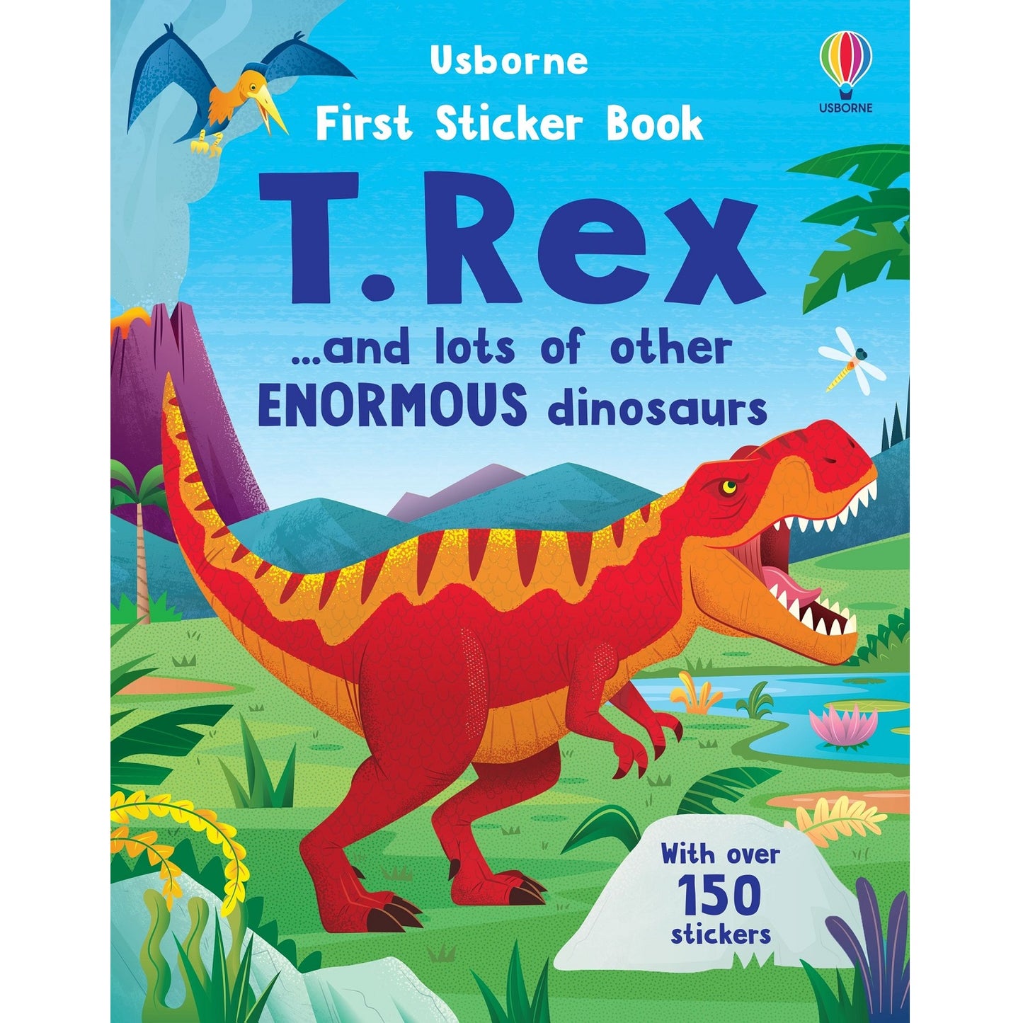 Usborne First Sticker Book T. Rex 暴龍貼紙書