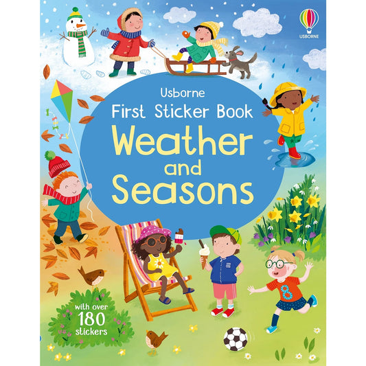 Usborne First Sticker Book Weather and Seasons 天氣和季節貼紙書