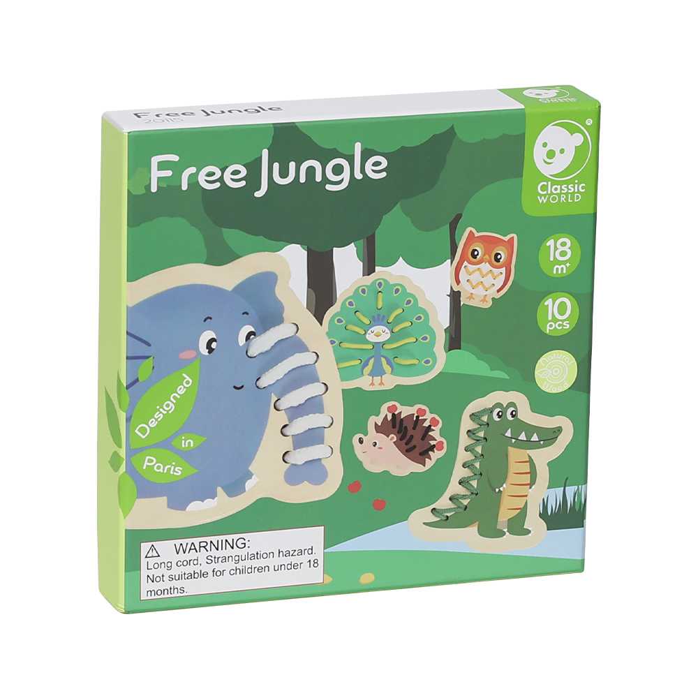 Classic World Free Jungle Lacing Game  自由叢林 串帶遊戲