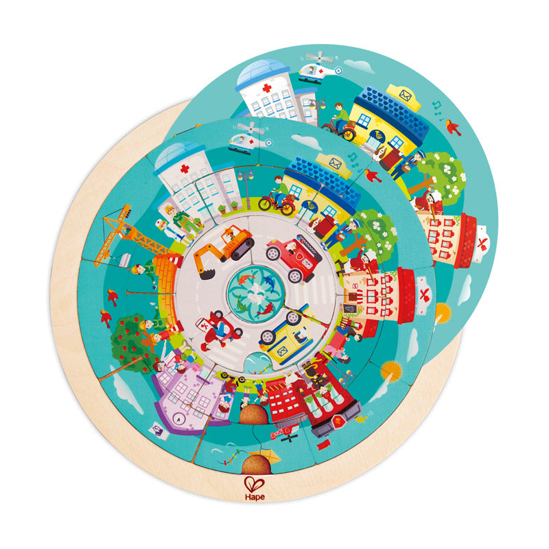 Hape Jobs Roundabout Puzzle