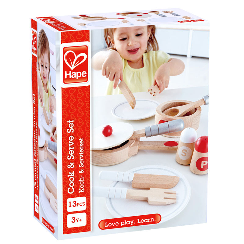 Hape Cook & Serve Set  北歐風美食家廚具