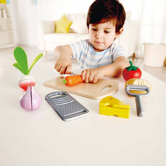 Hape Cooking Essentials  廚房玩具-蔬果切刨工具