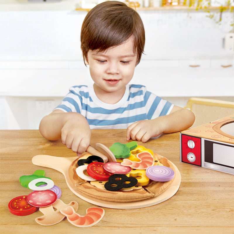 Hape Perfect Pizza Playset  至尊披薩盒 廚房玩具