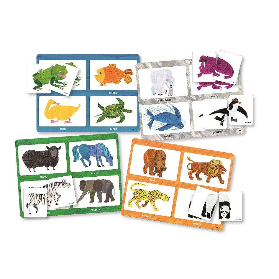 Eric Carle Matching Game - Head & Tails 配對遊戲 -  動物配對